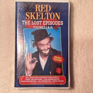 🦋$10 ADD ON•M2:74 Red Skelton The Lost Episodes Volumes 1 & 2 DVD NEW SEALED